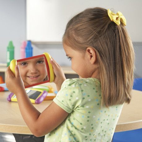 Логопедическое зеркало Все обо мне (1 шт) Learning resources LER3371-1 фото
