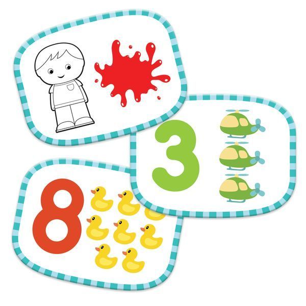 Ігровий набір Діти: кольори та лічба Learning resources LER1060 фото