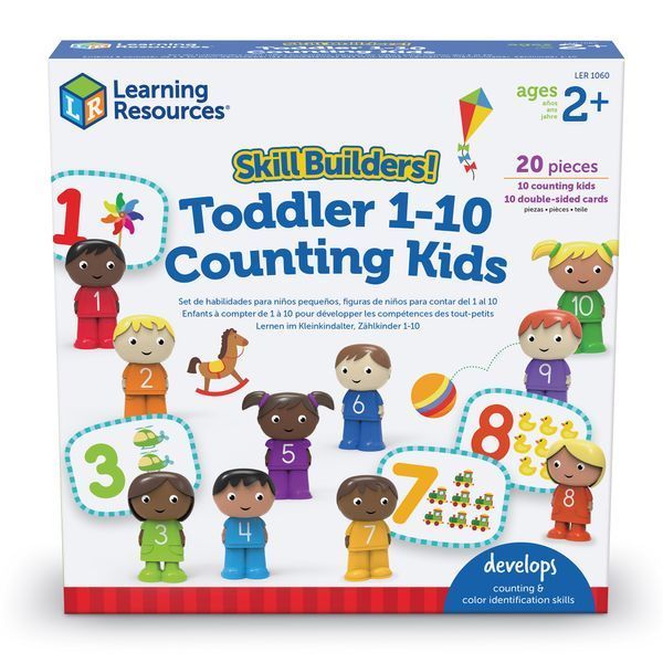 Ігровий набір Діти: кольори та лічба Learning resources LER1060 фото