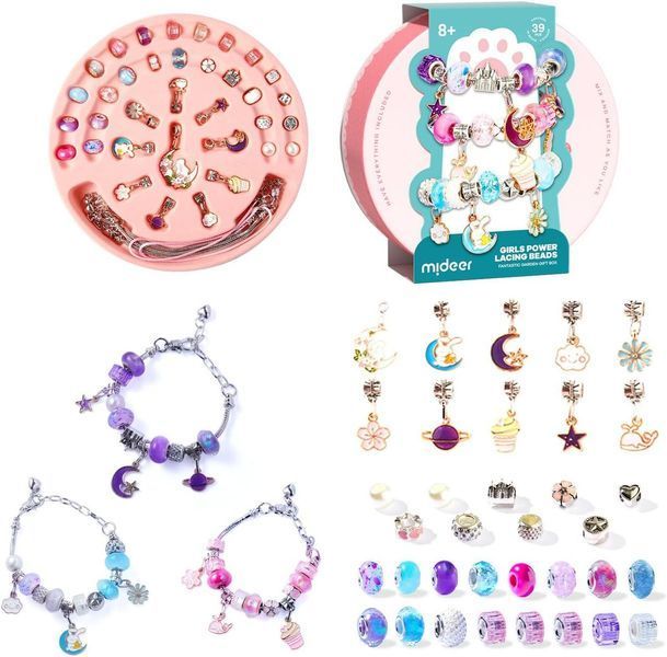 Дитячі прикраси Набір для створення браслетів Mideer Toys MD3334 фото