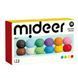 Масса для лепки Мягкое тесто (12 цветов) Mideer Toys MD1501 фото 1