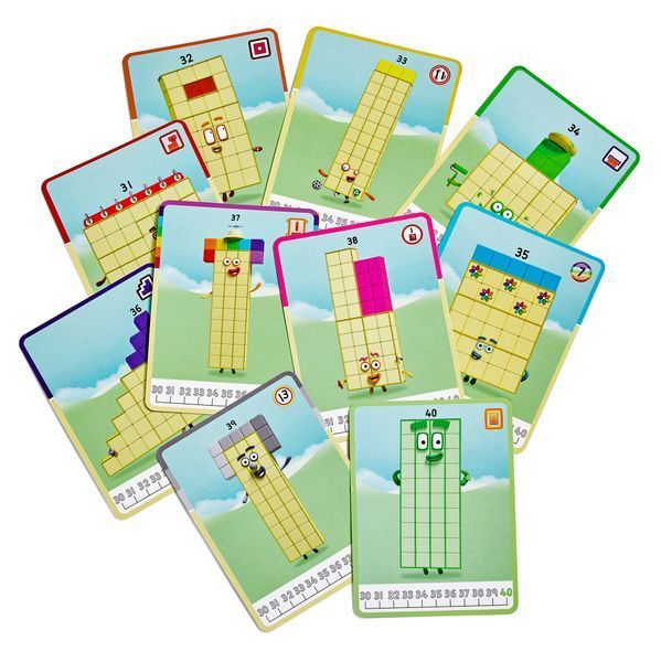 Обучающий набор Numberblocks MathLink Cubes 31-40 Learning Resources HM97850-UK фото