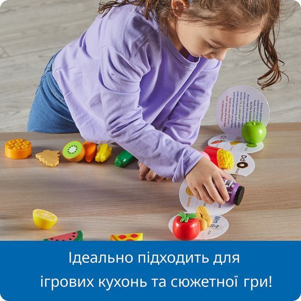 Ігровий набір Їжа від А до Z Learning Resources LER6795 фото