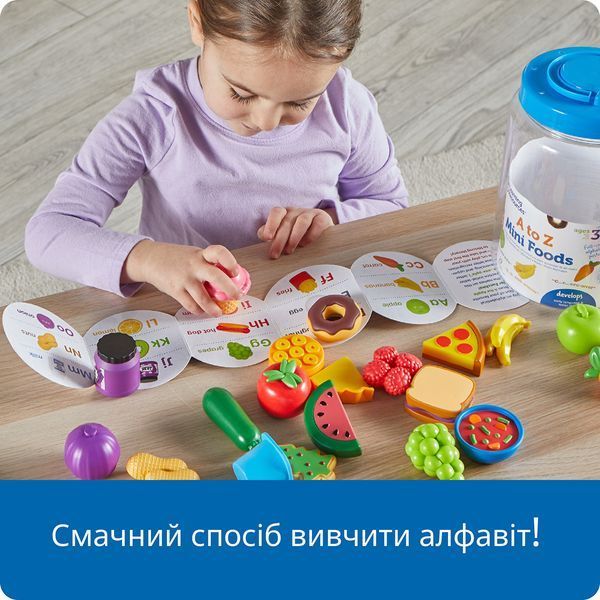 Ігровий набір Їжа від А до Z Learning Resources LER6795 фото