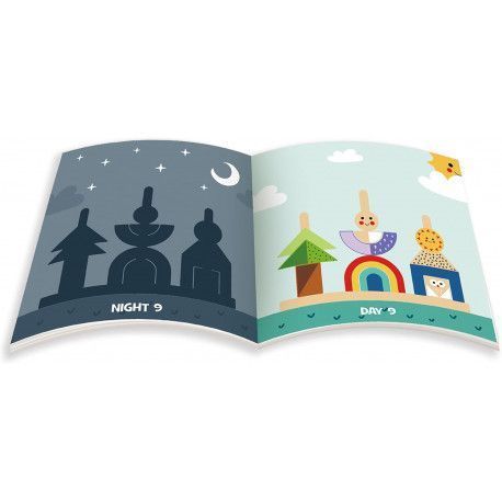 Логическая игра День и ночь Tooky Toy TH376 фото