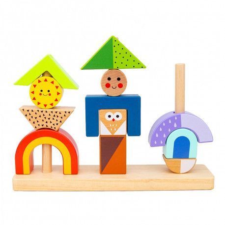 Логическая игра День и ночь Tooky Toy TH376 фото