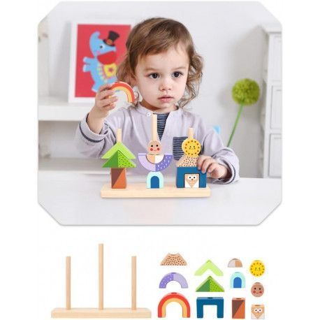 Логическая игра День и ночь Tooky Toy TH376 фото