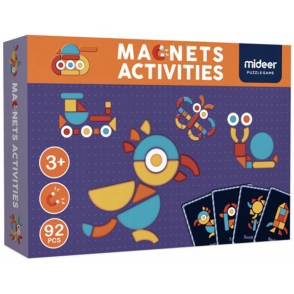 Магнитная книга Геоформы Mideer Toys MD1041 фото