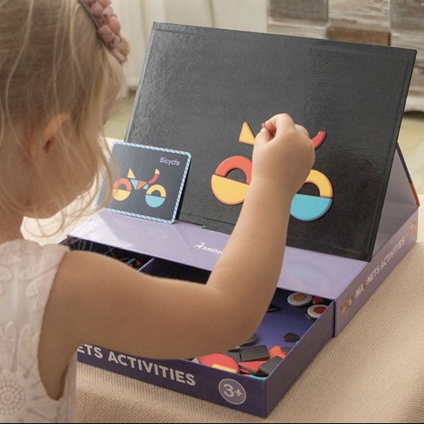Магнитная книга Геоформы Mideer Toys MD1041 фото