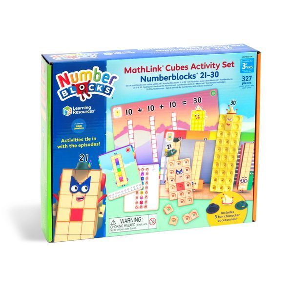 Обучающий набор Numberblocks MathLink Cubes 21&ndash;30 Learning Resources HM96321-UK фото