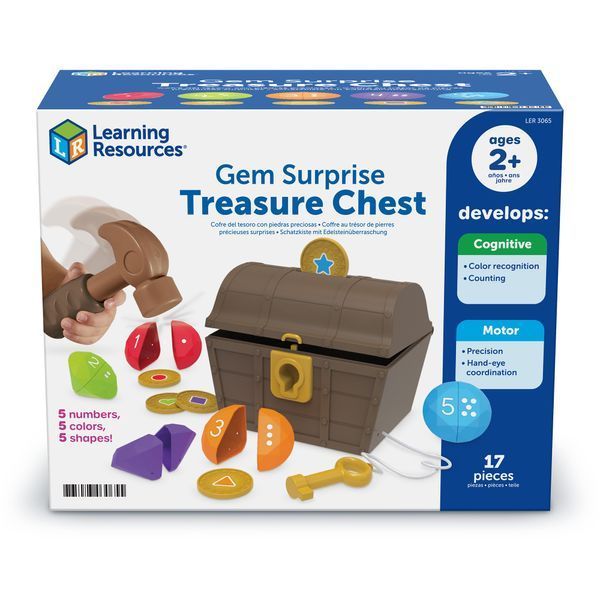 Набор сортер Пиратский сундук Learning resources LER3065 фото