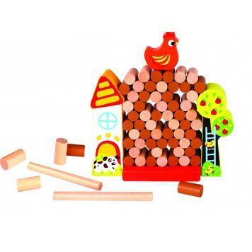 Игра балансир Курочка Tooky Toy TKC572 фото