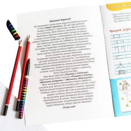 Первые прописи 5+ с творческими заданиями и стишками Пишем в клеточку Кенгуру 292512 фото