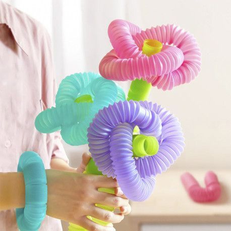 Набір сяючі гнучкі трубки Mideer Toys MD1419 фото