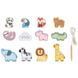 Первая шнуровка Зоопарк деревянная Tooky Toy TJ003 фото 2