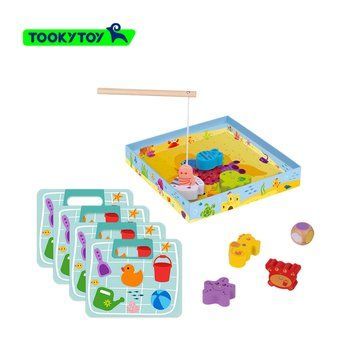 Магнітна гра рибалка 2 в 1 Tooky Toy TK347A фото