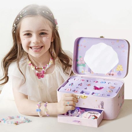 Творчий набір для виготовлення прикрас Чарівна скринька Mideer Toys MD1529 фото