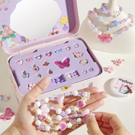 Творчий набір для виготовлення прикрас Чарівна скринька Mideer Toys MD1529 фото