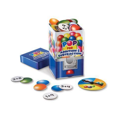 Математическая игра на сложение и вычитание Полезная жвачка Pop Learning Resources LER8441 фото