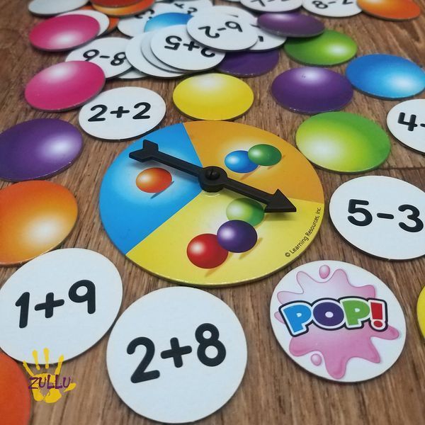 Математическая игра на сложение и вычитание Полезная жвачка Pop Learning Resources LER8441 фото