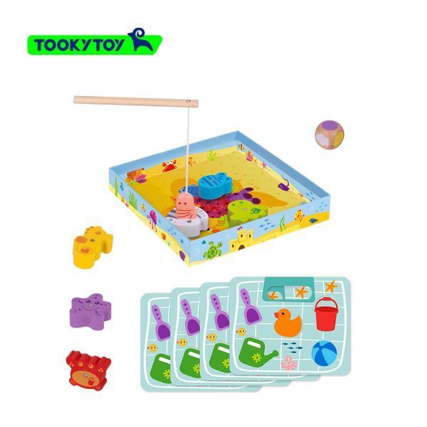 Магнітна гра рибалка 2 в 1 Tooky Toy TK347A фото
