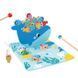 Развивающая игра 4 в 1 Кит (балансир, рыбалка, шнуровка, сортер) Tooky Toy TH698 фото 7