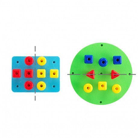 Набор Геометрические гвоздики FunPlay (24 шт) Edx Education 39482 фото