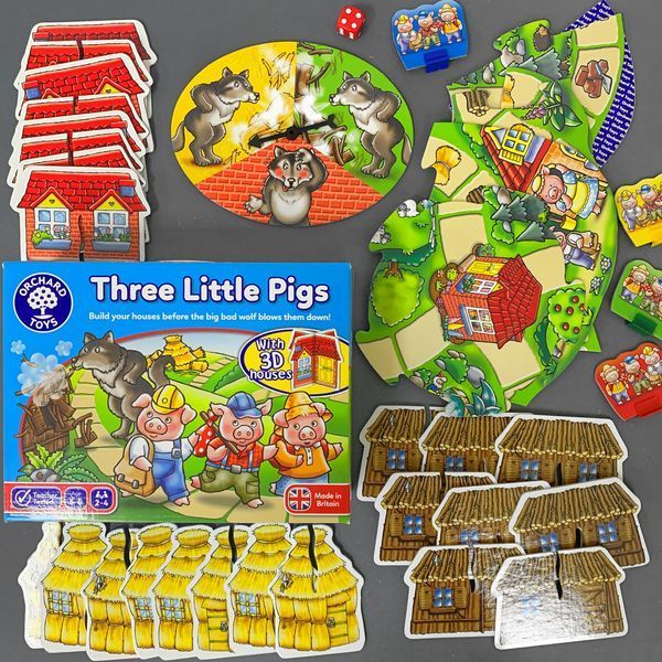 Настільна гра Три порося Orchard Toys ORC081 фото