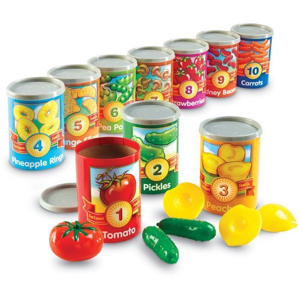Игровой набор Консервные баночки Learning resources LER6800 фото