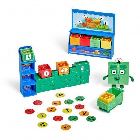 Игровой набор Numberblocks Мини-маркет Learning Resources HM96936-UK фото