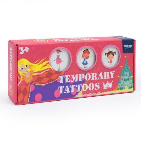 Дитячі тимчасові татуювання Казковий сад Mideer Toys MD4042 фото