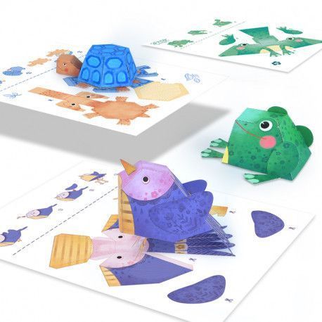 3D Оригами Животные (объемные фигурки) Mideer Toys MD4082 фото