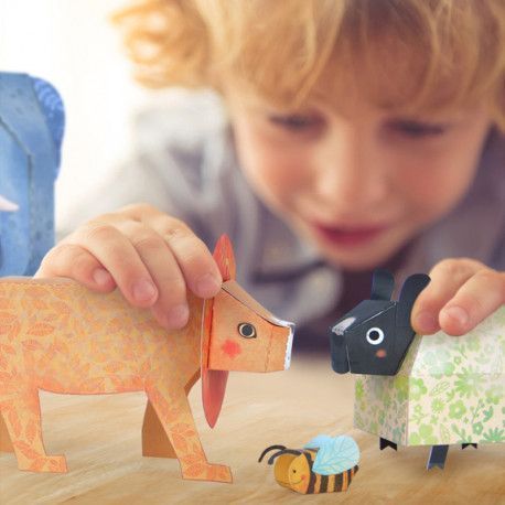 3D Оригами Животные (объемные фигурки) Mideer Toys MD4082 фото
