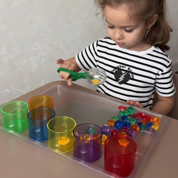Прозрачный поднос для занятий со светом TS09T фото