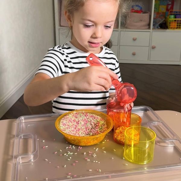Прозрачный поднос для занятий со светом TS09T фото