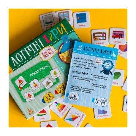 Логические игры Изучай формы Кенгуру КН918002У фото