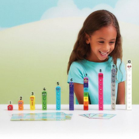 Навчальний набір Numberblocks MathLink Cubes 1&ndash;10 Learning Resources LSP0949-UK фото