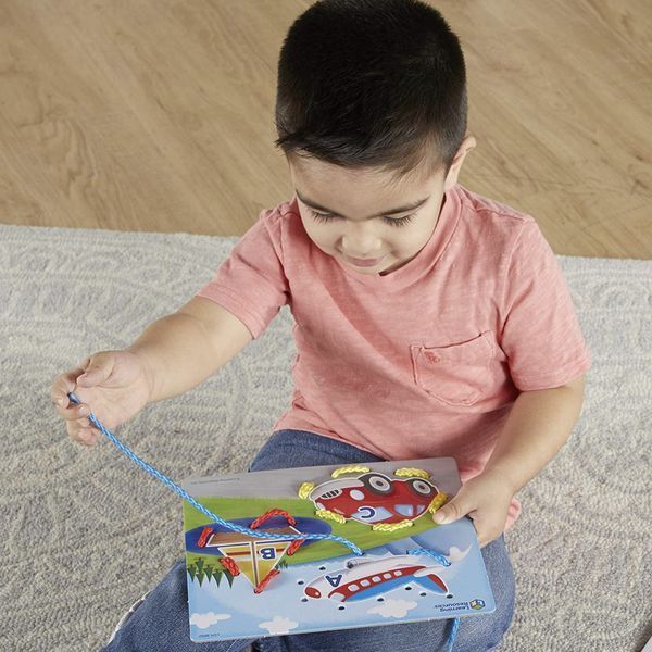 Шнуровка для малышей с шаблонами Learning Resources LER8592 фото