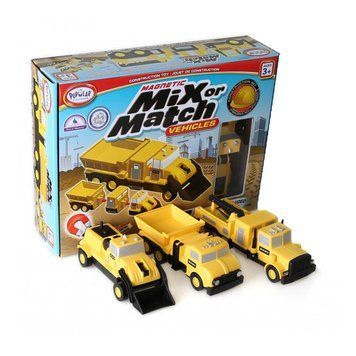 Магнитный конструктор Строительная техника Popular Playthings 60315 фото