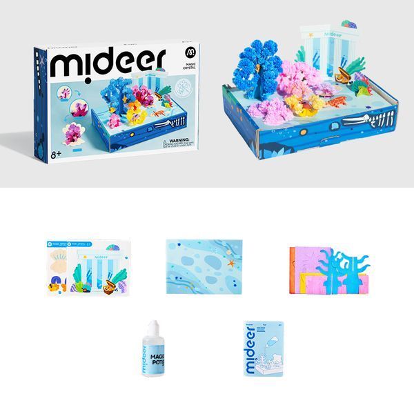 Набор выращивания кристаллов Океанская мечта Mideer toys MD1716 фото