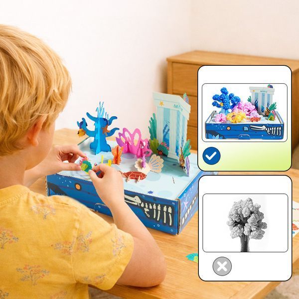 Набор выращивания кристаллов Океанская мечта Mideer toys MD1716 фото