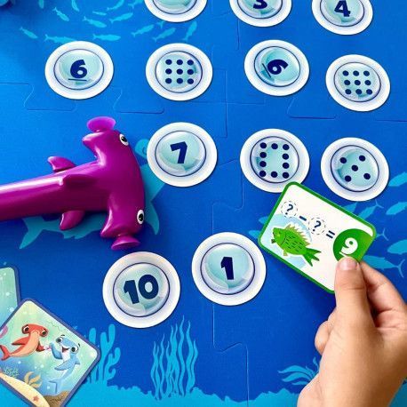 Математическая игра Подводная охота за числами Learning resources 95658 фото
