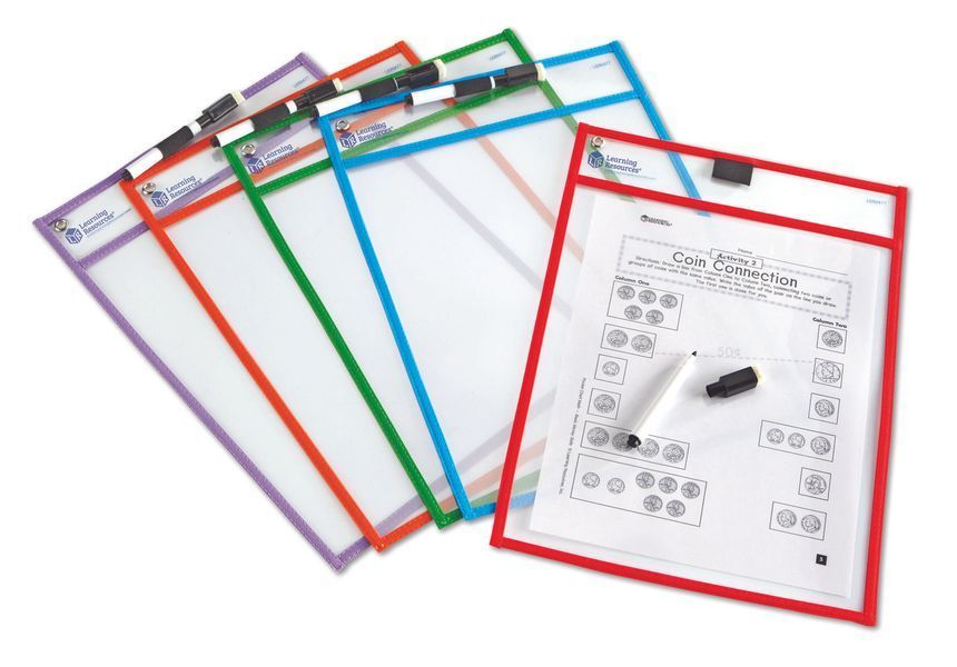 Многоразовая папка для занятий Пиши и стирай Learning Resources LER0477-1 фото