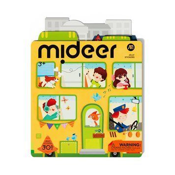 Многоразовые наклейки Транспорт Mideer toys CT0611 фото