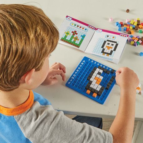 Піксельна мозаїка STEM виклик Learning resources LER9463 фото
