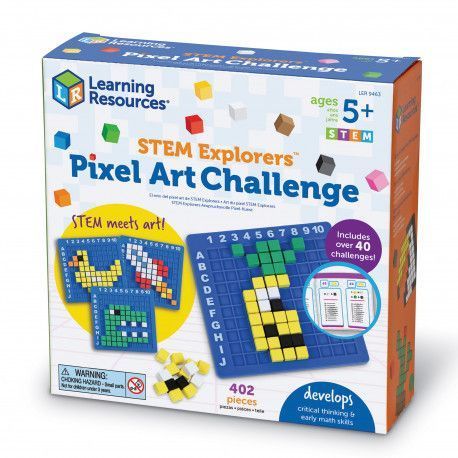 Піксельна мозаїка STEM виклик Learning resources LER9463 фото
