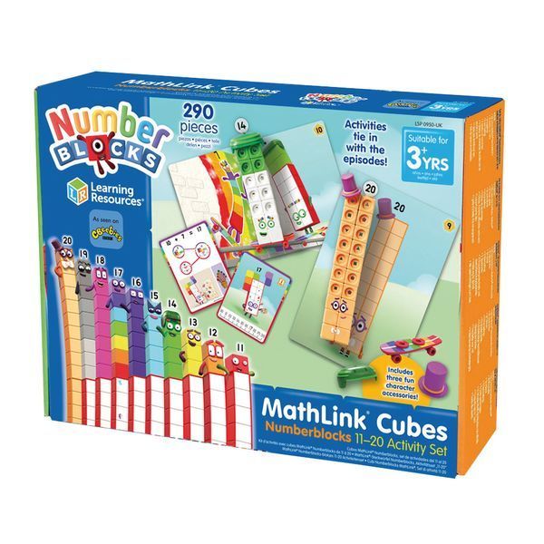 Обучающий набор Numberblocks MathLink Cubes 11&ndash;20 Learning Resources LSP0950-UK фото