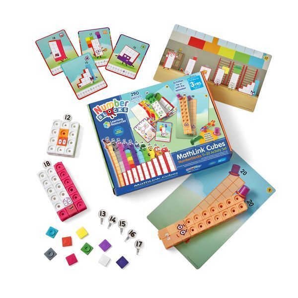 Обучающий набор Numberblocks MathLink Cubes 11&ndash;20 Learning Resources LSP0950-UK фото