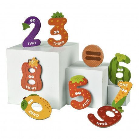 Набір магнітних цифр Яскравий рахунок Mideer Toys MD2102 фото