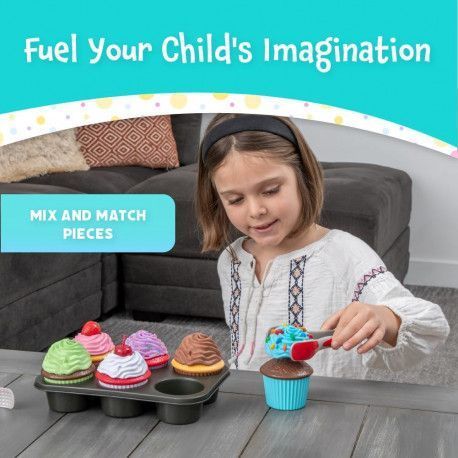 Магнітний набір Кекси Серія З'єднуй і Міксуй Popular Playthings 64005 фото